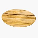 Proteak 573 Marine Collection Oval Cutting Board - 16 X 8.5 X 0.75 Inch