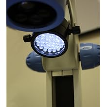 Ample Scientific SM-Plus-24 2X and 4X Objectives Dual Magnification Binocular Stereo Microscope, WF10X/20 mm Eyepiece