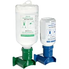 Bel-Art, Scienceware, 248804003, Eyewash-.2liter ph-Neutral+.5 liter-.9%Saline Uncovered Station