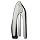 Stanley Bostitch Antimicrobial Executive Stand-Up Stapler, Silver (B3000-SLV)