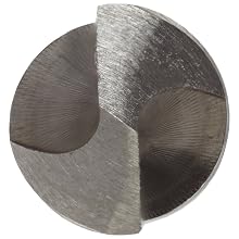 Cleveland 2020 Style High Speed Steel Jobbers' Drill Bit, Uncoated (Bright), Round Shank, 118 Degree Conventional Point