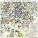 Street & Road Map of Orlando, Florida FL - Printed poster size wall atlas of your home town