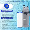 Future Way CS150 Pool Filter Cartridge Replacement for Jandy CS150