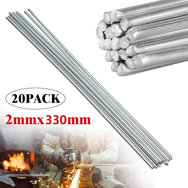 30 Pieces Aluminum Welding Rods 0.08 x 13 Inch Universal Low