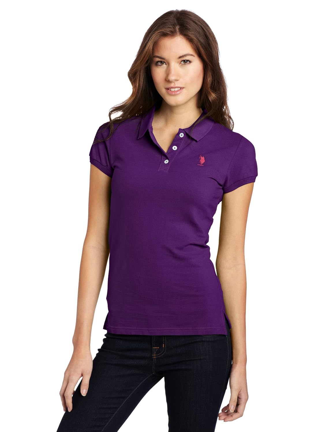 US Polo Assn. Juniors Solid Polo With Small Pony $12.99