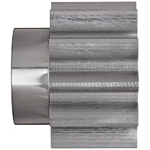 Boston Gear Spur Gear, 14.5 Pressure Angle, Steel, Inch, 4 Pitch