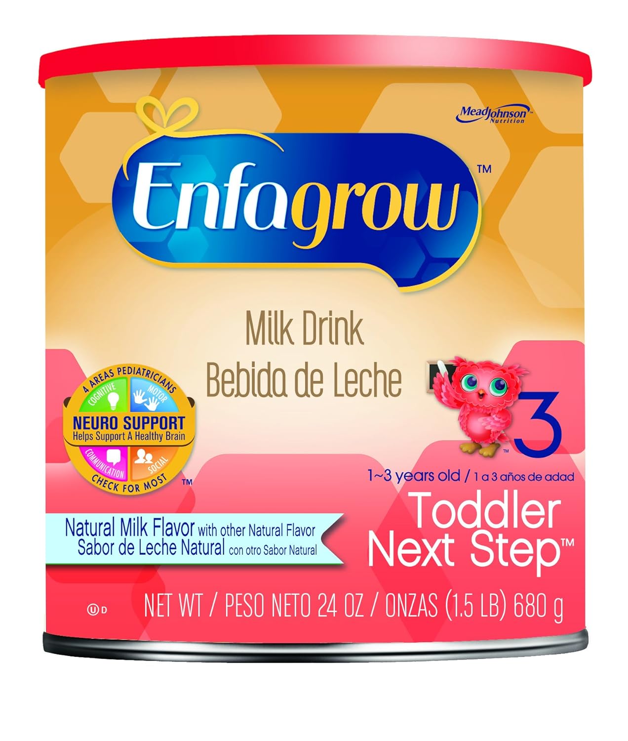 Image of Enfagrow Next Step Natural Milk Powder Can