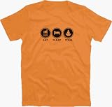 EAT SLEEP YOGA MEDITATION T-Shirt S-XXL