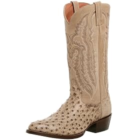 Dan Post Mens Ostrich Boot by Men's Exotic Boots