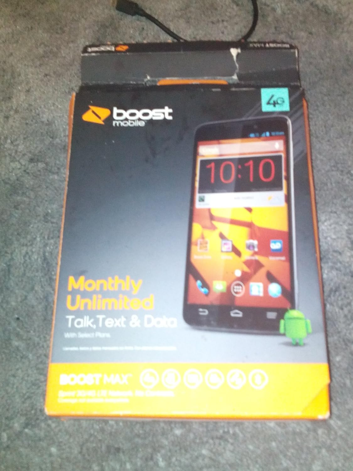 ZTE Boost Max Black (Boost Mobile)