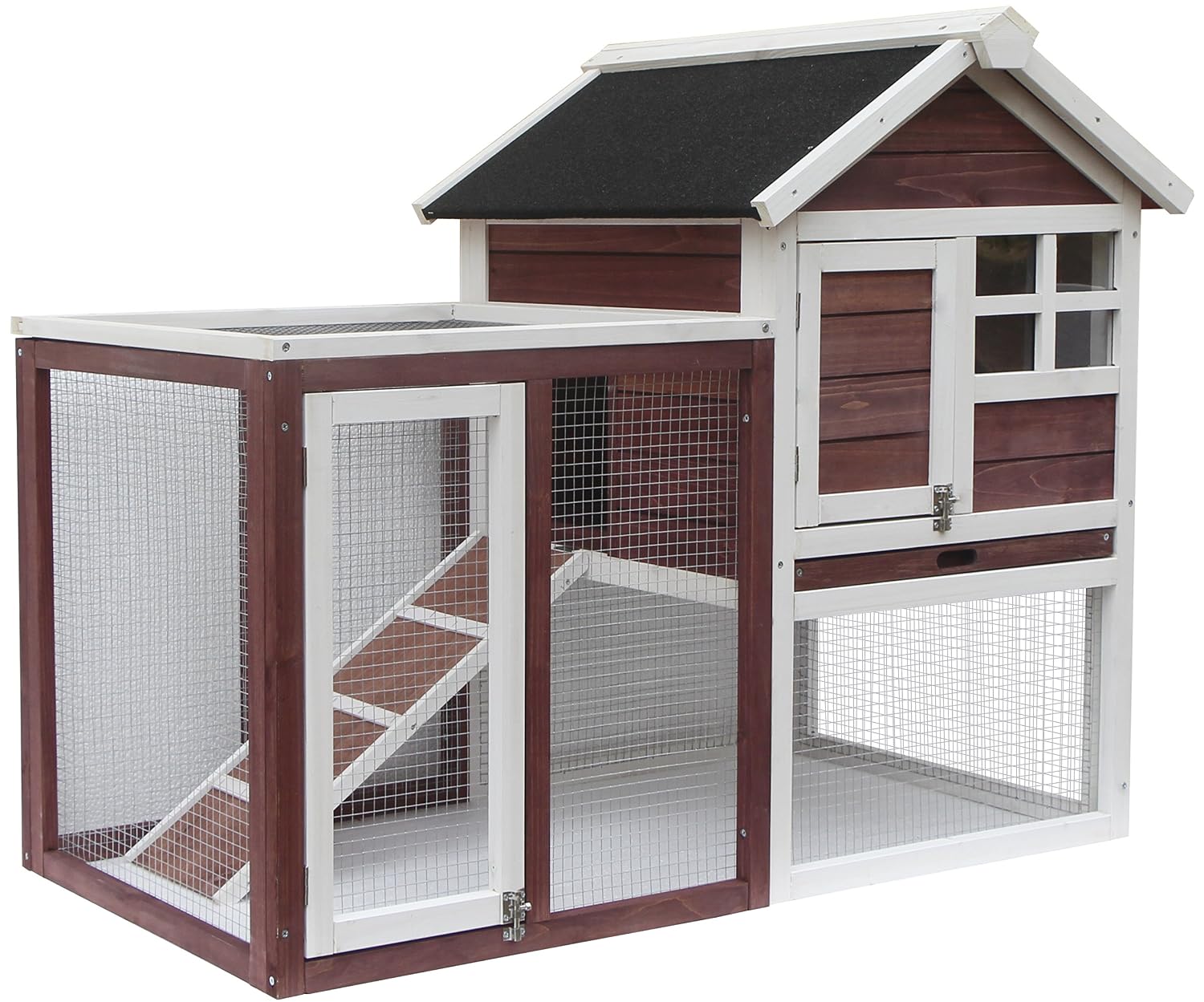 Bunny Hutch House With Run
