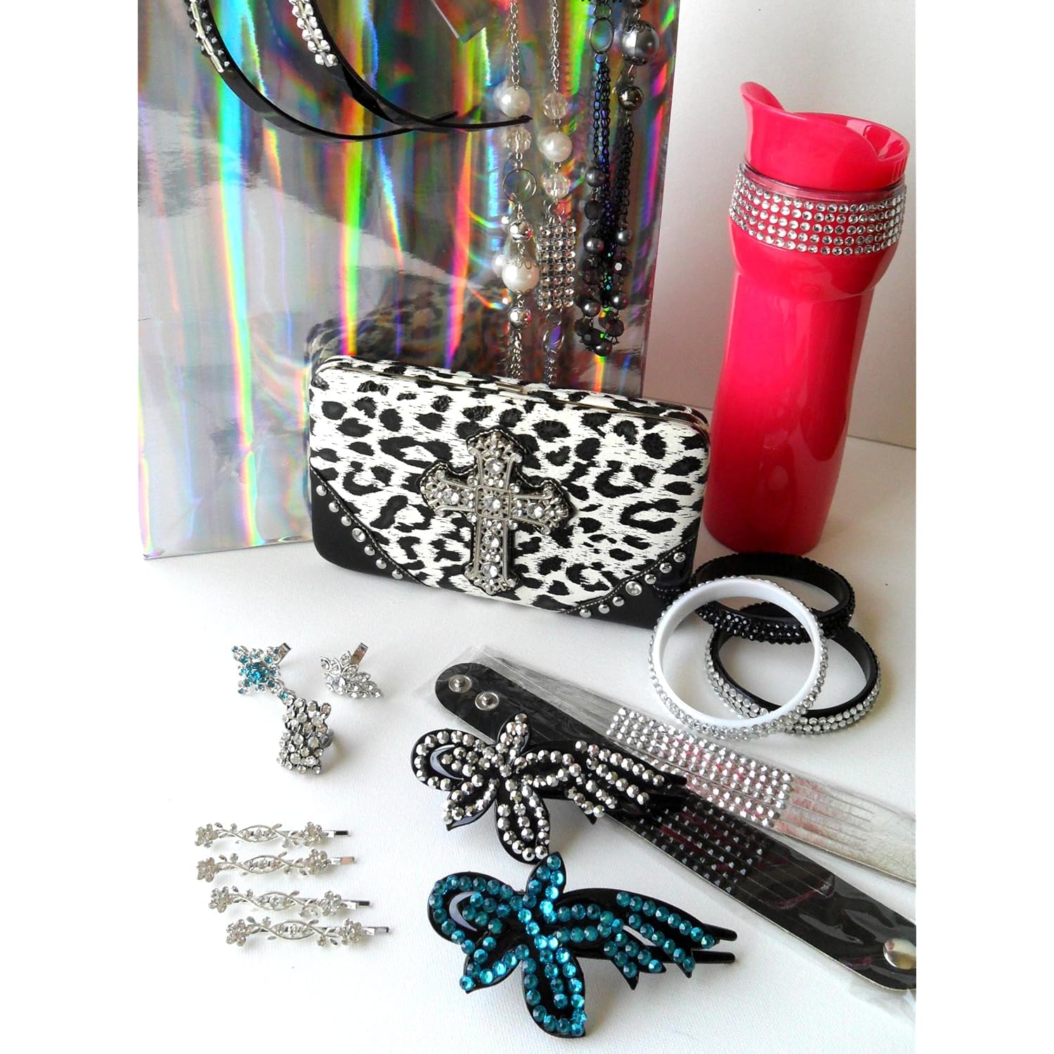 Rhinestone Bling Bling Gift Set with 22 Pieces