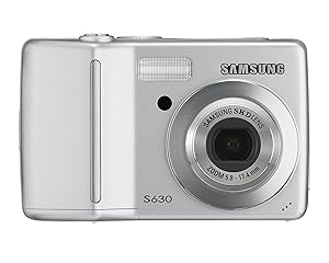 Samsung Digimax S630 6MP Digital Camera with 3x Optical Advanced Shake Reduction Zoom (Silver)