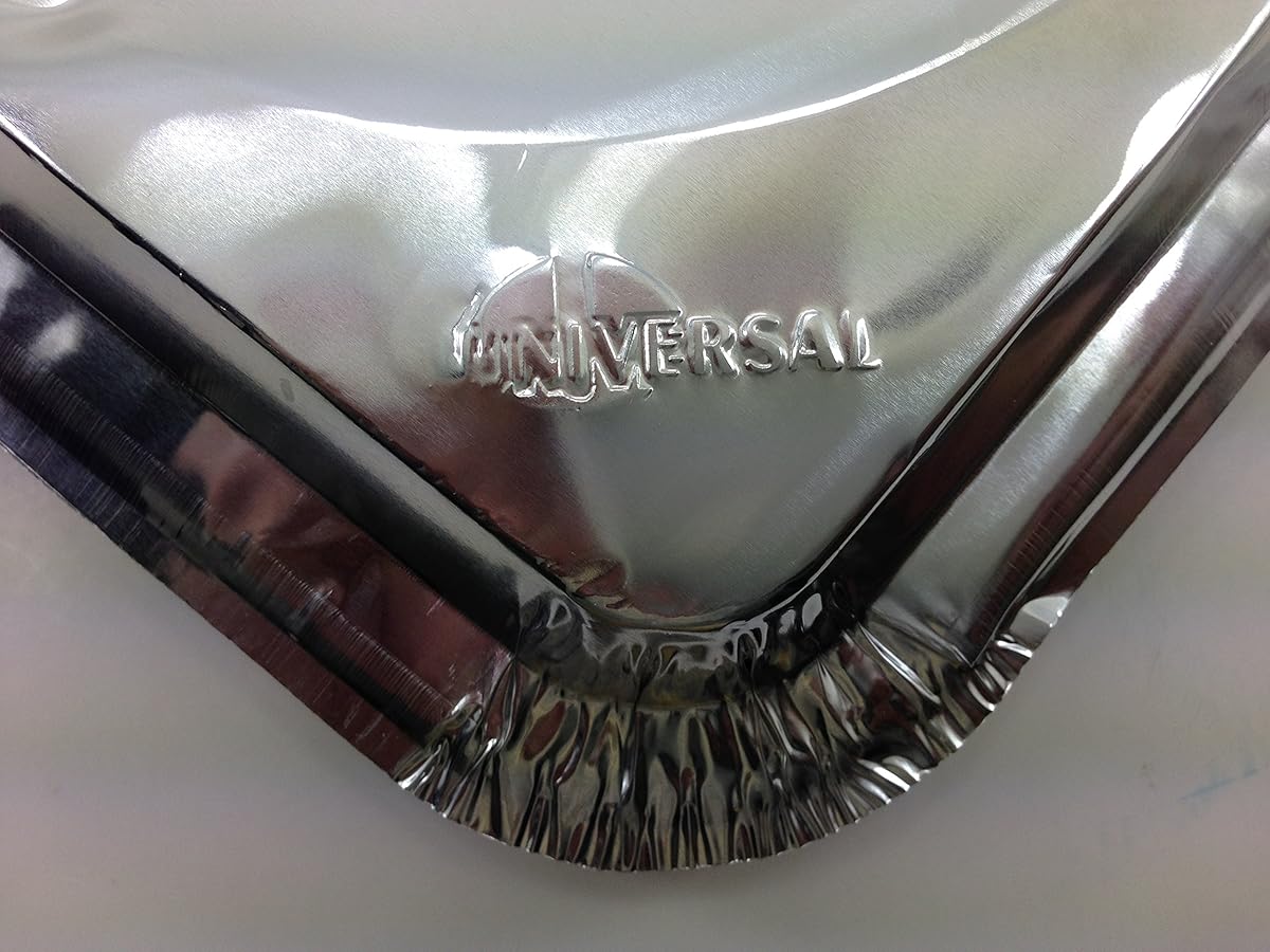 40 Square Universal Aluminum Foil Square Gas Burner Disposable Liners