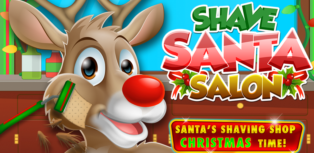 Shave Santa & Reindeer Kids & Beard & Haircut