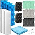 Threlaco 32 Pcs Aquarium Replacement Maintenance Kit 