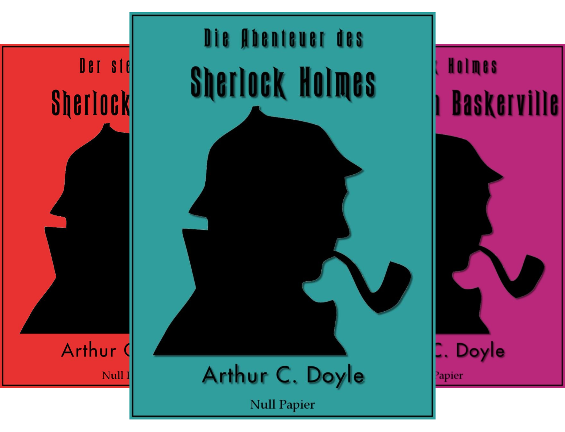 Sherlock Holmes bei Null Papier (Reihe in 13 Bänden)