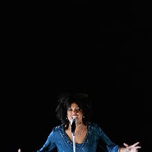 Christine Anu - AFL Rd 6 - Essendon v Richmond