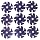 JoolTool 3M 9-Piece Cubitron Ceramic Purple Abrasive Disc Kit, Ceramic, 3" Diameter