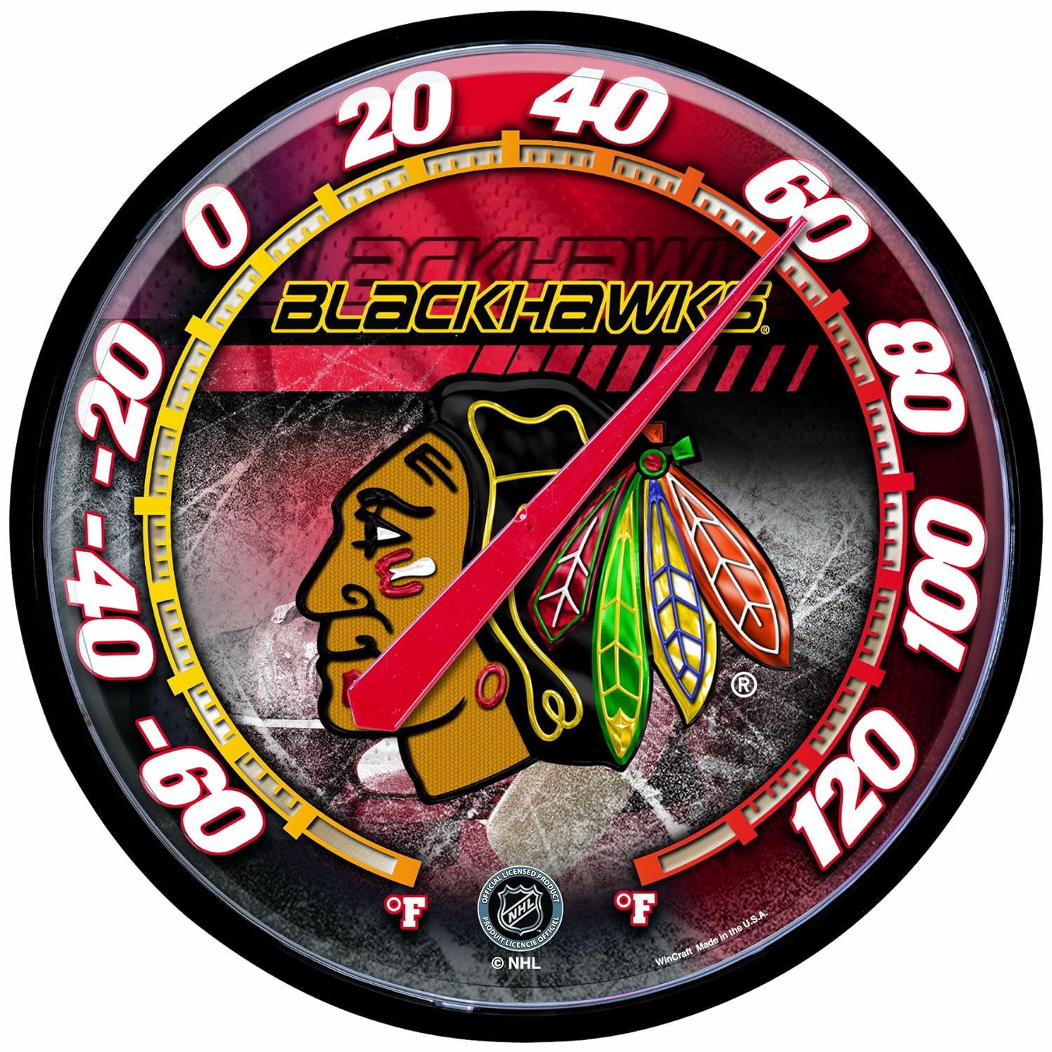 NHL Chicago Blackhawks Thermometer
NHL Chicago Blackhawks Thermometer