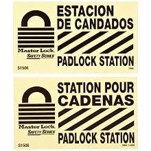 Master Lock 6-Padlock Wall Bracket