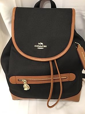 coach backpacks tan