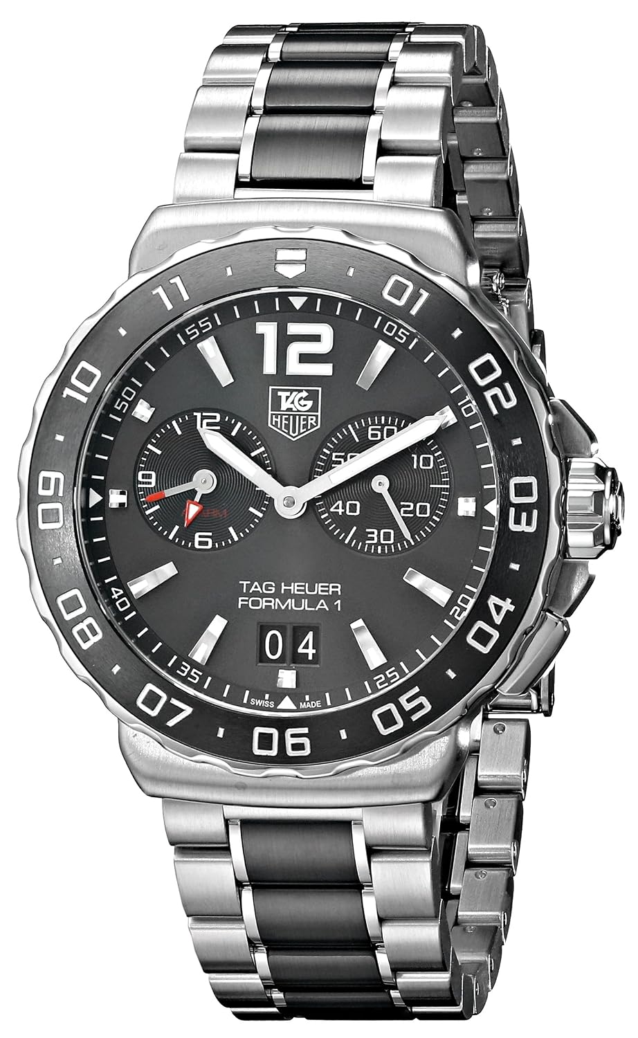 ba0869 analog display quartz silver watch