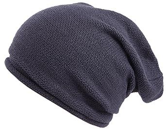 【クリックで詳細表示】シンプル ニット帽子 [オリジナル オールシーズン ワッチ キャップ] メンズ レディース (全4色) (ダークグレー) ： 服＆ファッション小物通販 ｜ Amazon.co.jp