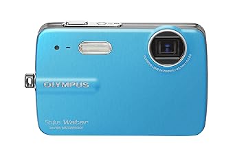 Olympus Stylus 550 WP 10MP Waterproof Digital Camera with 3x Optical Zoom and 2.5-Inch LCD (Blue)