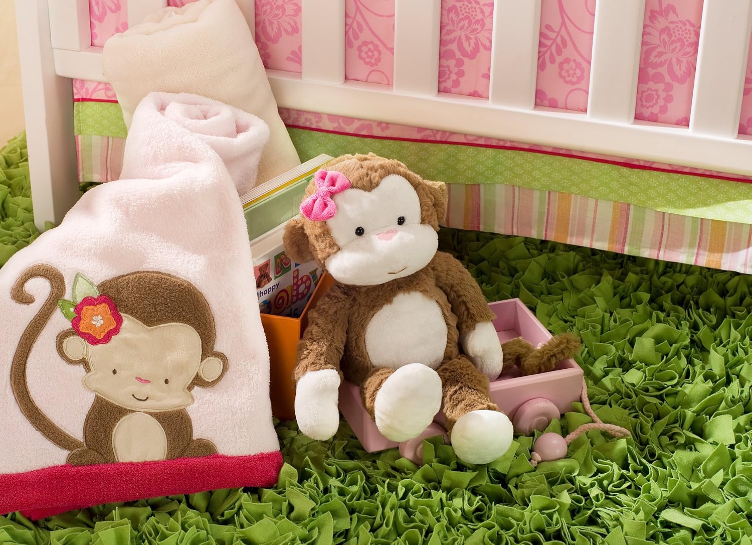 Kidsline Miss Monkey Baby Bedding and Decor Baby Bedding and Accessories