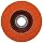 Norton Blaze R980 Abrasive Flap Disc, Type 27, Threaded Hole, Fiberglass Backing, Ceramic Aluminum Oxide