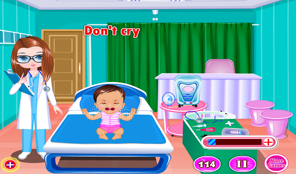 Baby at Doctor Games for girls Appstore for Android