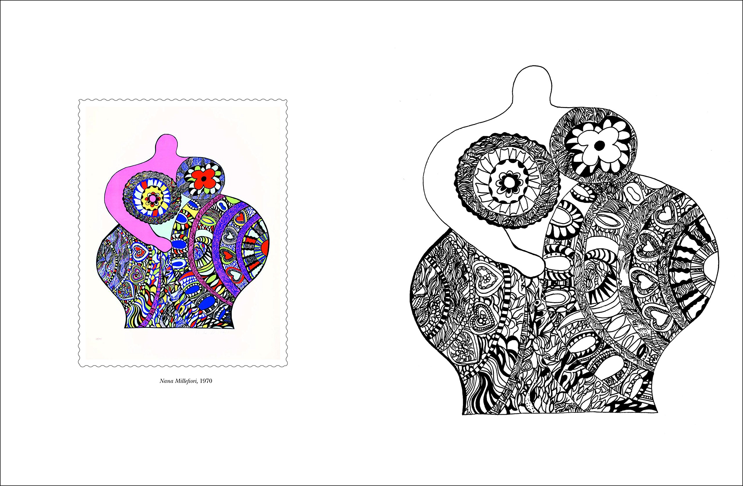 Amazon Buy Cahier de coloriages niki de saint phalle Book Amazon Buy Cahier de coloriages niki de saint phalle Book line at Low Prices in India