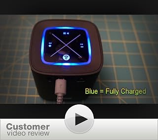 the beacon light up wireless tower speaker