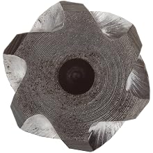 Alvord Polk 101-2 High-Speed Steel Hand Reamer, Left Hand Spiral Flute, Right Hand Cut, Uncoated (Bright)