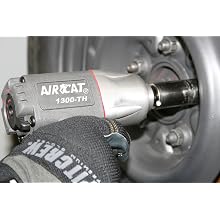 AIRCAT 1300-TH 3/8-Inch Composite Air Impact Wrench with Super Clutch Twin Hammer Mechanism
