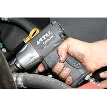AIRCAT 1300-TH 3/8-Inch Composite Air Impact Wrench with Super Clutch Twin Hammer Mechanism