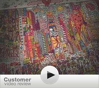 Amazon.com: James Rizzi: Times Square 1000 Piece Puzzle ...