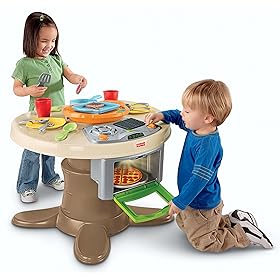 Fisher-Price Servin Surprises Kitchen & Table