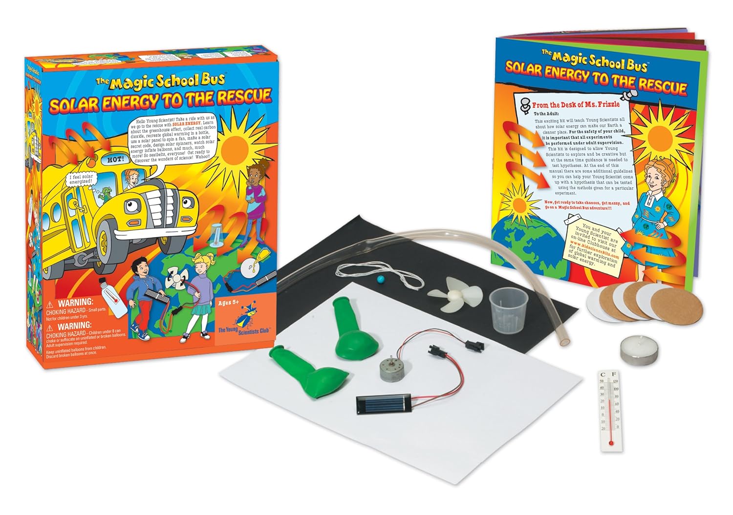 7 Magic School Bus Science Kits 14 & Under!