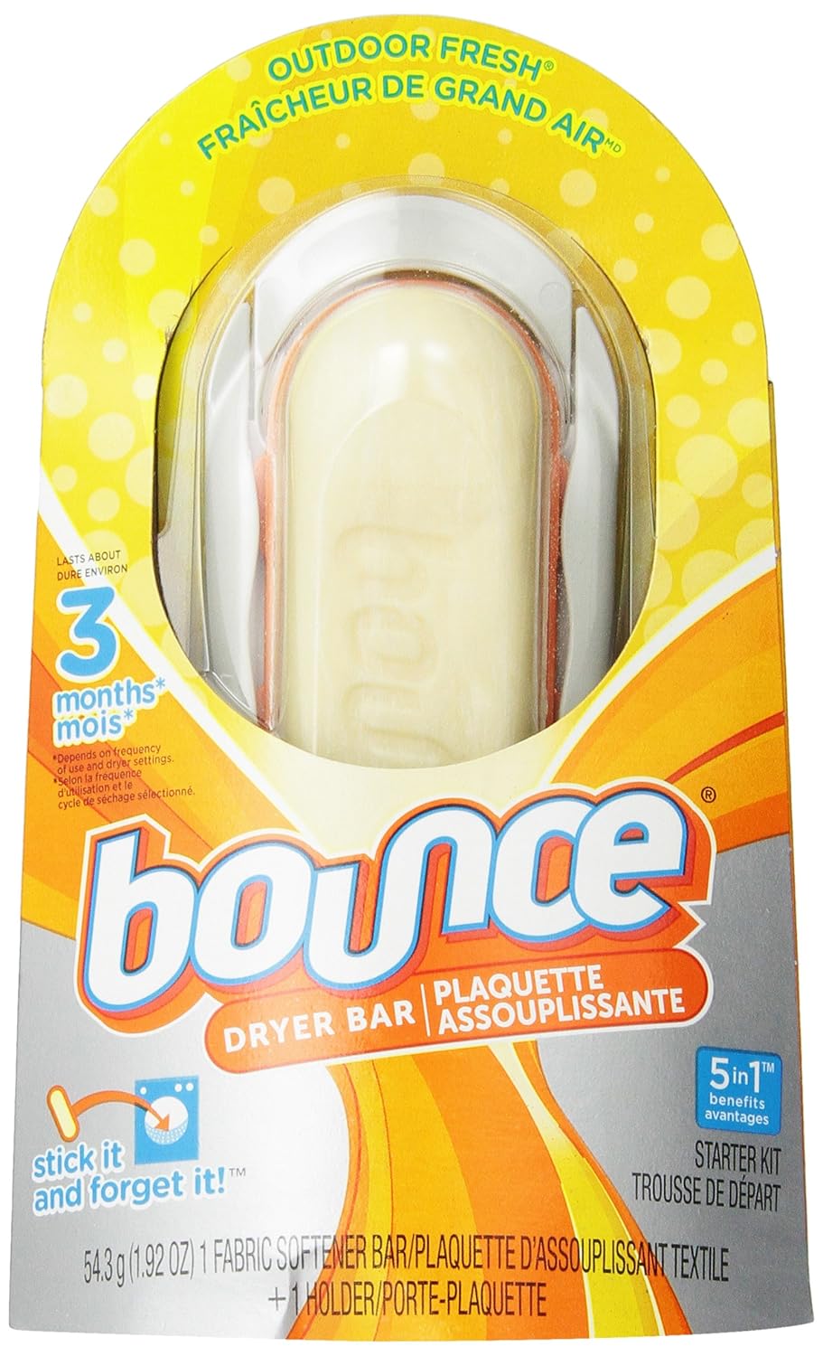 Bounce 3 Month Outdoor Fresh Dryer Bar 1.92 Oz eBay