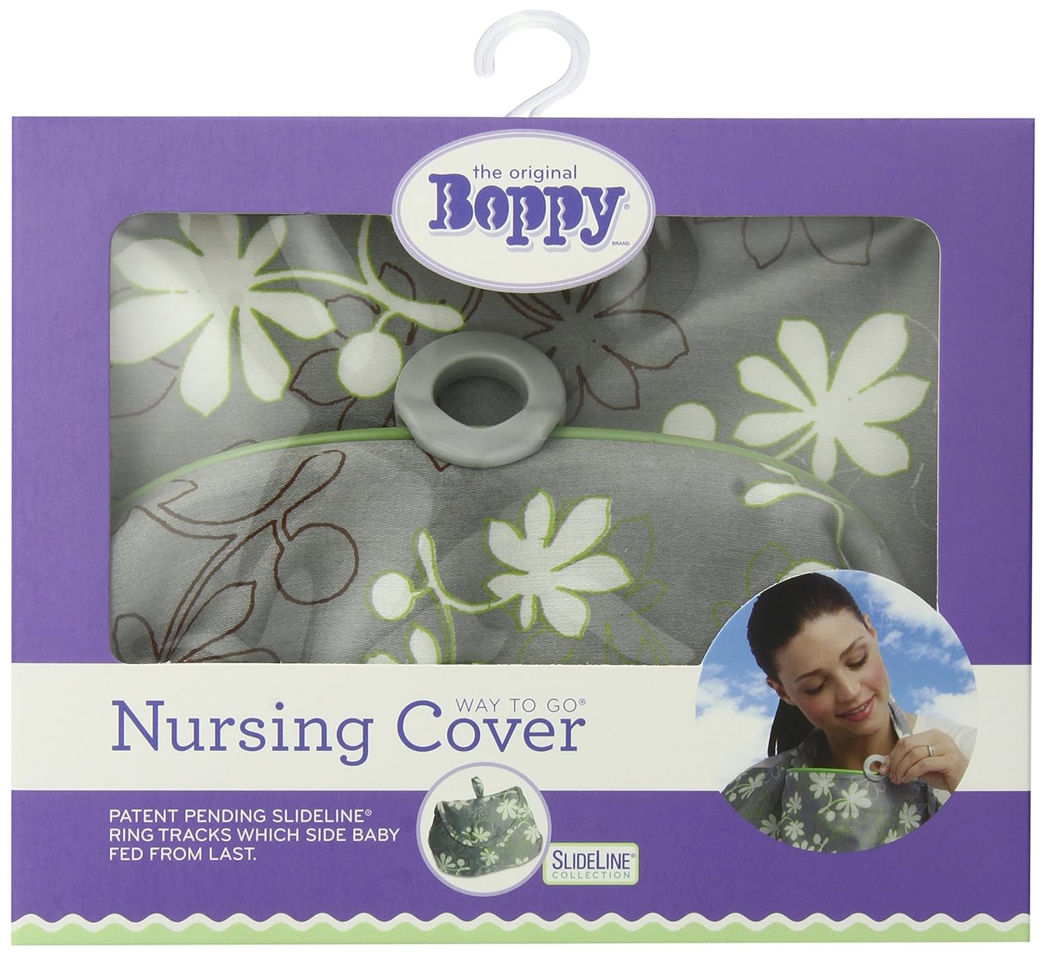Boppy Nursing Cover, Lupine , New, Free Shipping eBay