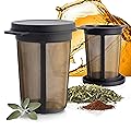 Finum Reusable Stainless Steel  Tea Infusing Mesh Brewing Basket