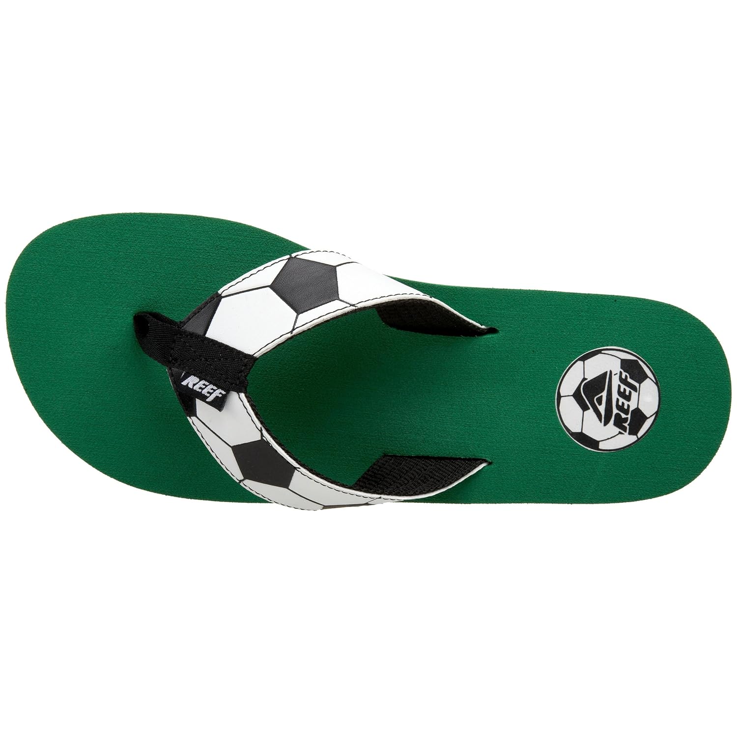 REEF MEN SANDALS FLIP FLOPS SZ 9 FUTBOL GOAL | eBay