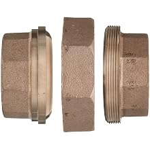 Lead Free Brass Pipe Fitting, Union, Class 125, NPT Female