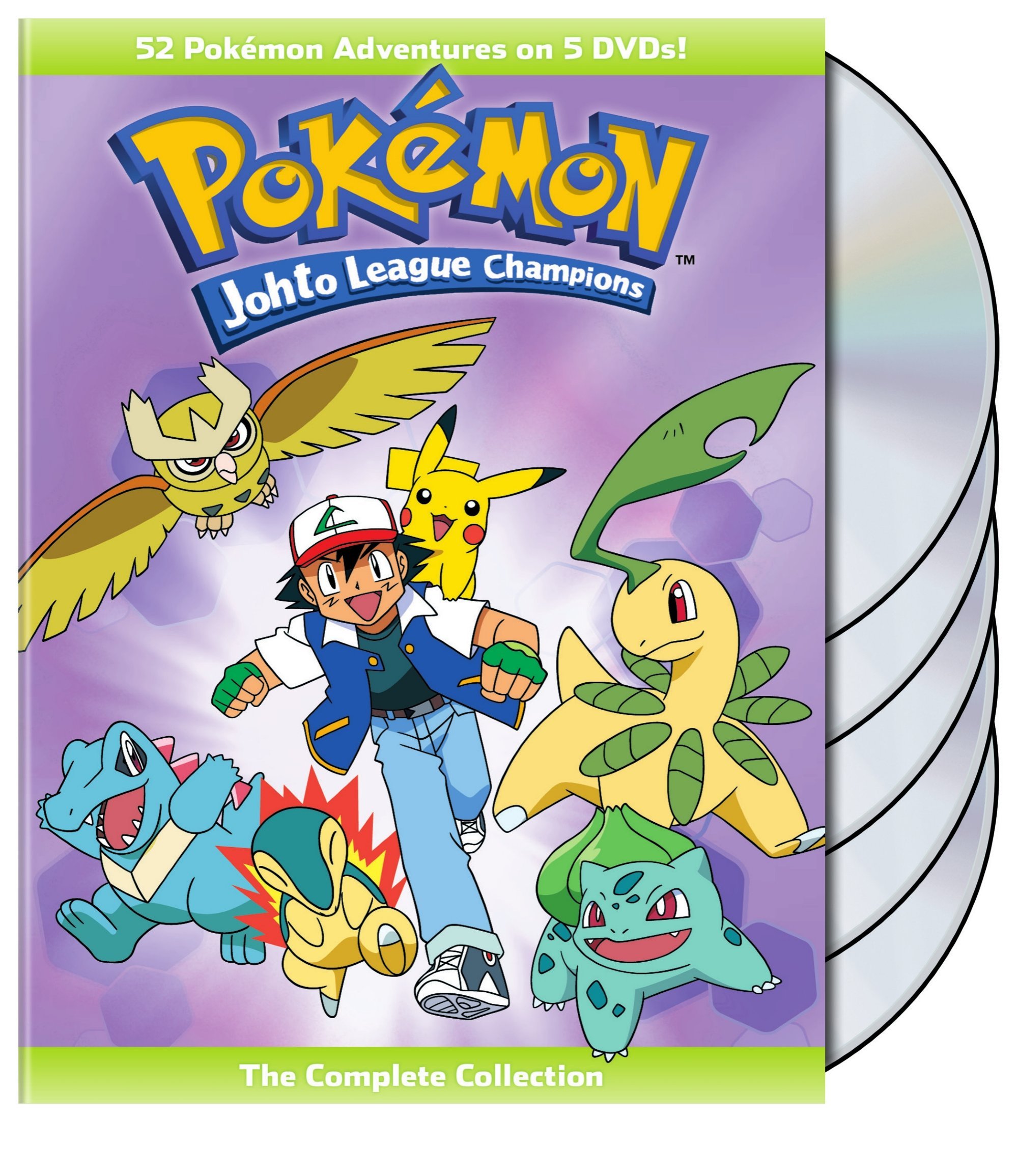 Pokemon Johto League Champions The Complete Box / DVD Set Collection NEW!