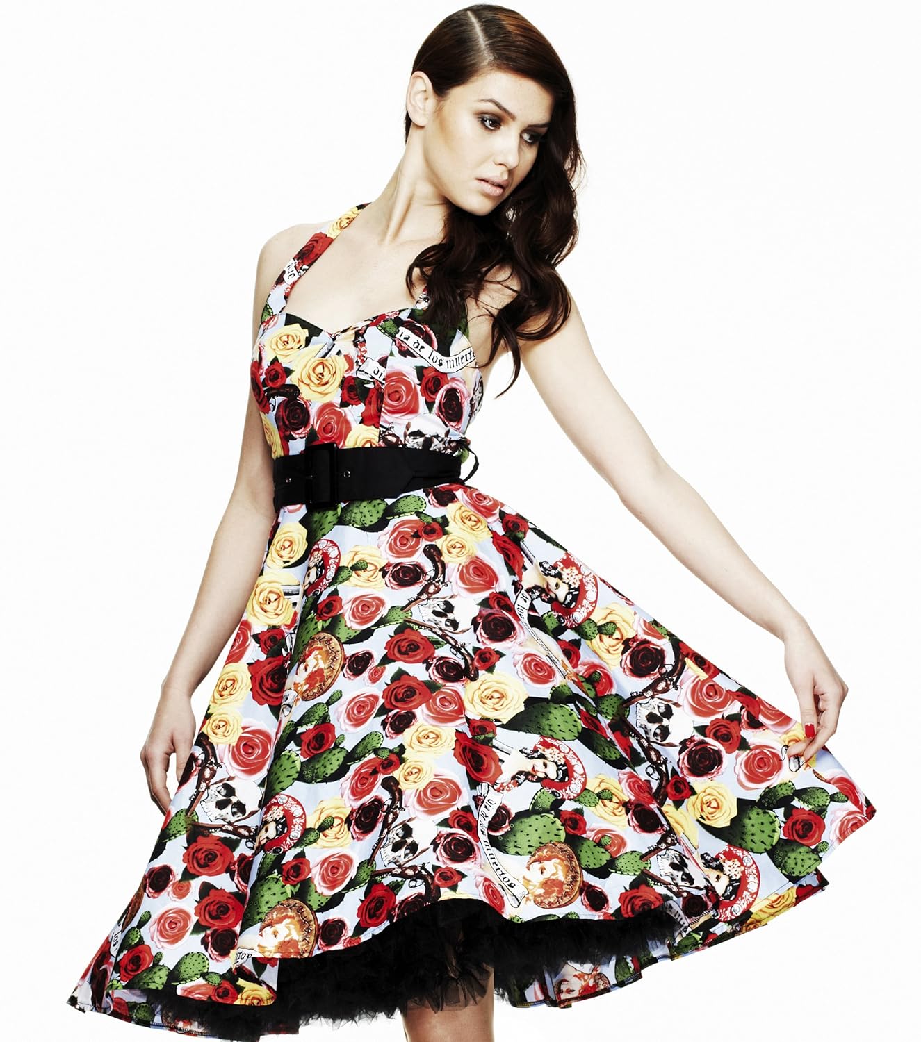 50s style dress for wedding guest