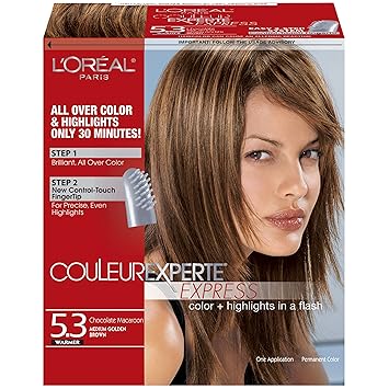 Medium Golden Brown Hair Color Loreal