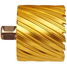 Jancy Slugger High Speed Steel Annular Cutter, TiN Coated, 3/4" Annular Shank, 2" Depth