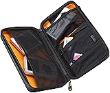 Amazonベーシック ポータブル機器 (カメラ, 携帯電話, GPS など)用キャリングケース ブラック